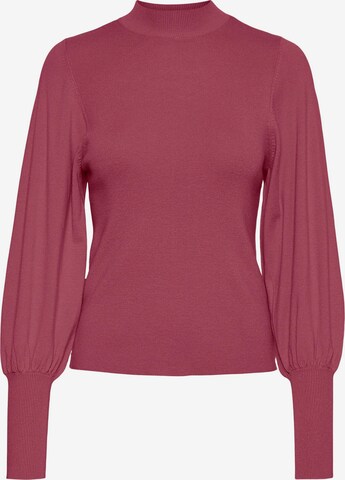 Pull-over 'Holly Karis' VERO MODA en rose : devant