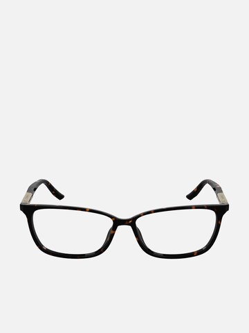 Lunettes de soleil Calvin Klein en marron