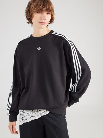 ADIDAS ORIGINALS Sweatshirt i svart: framsida