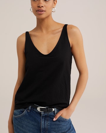 WE Fashion Top w kolorze czarny