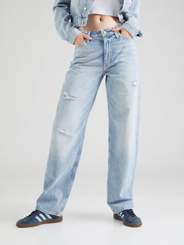 Calvin Klein Jeans regular Τζιν σε μπλε: μπροστά