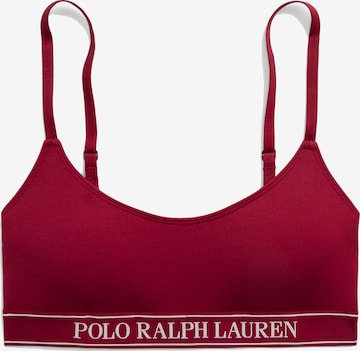 Soutien-gorge 'Essentials' Polo Ralph Lauren en rouge : devant