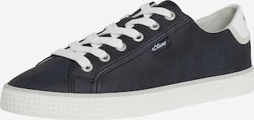 s.Oliver Sneakers laag in Blauw: voorkant