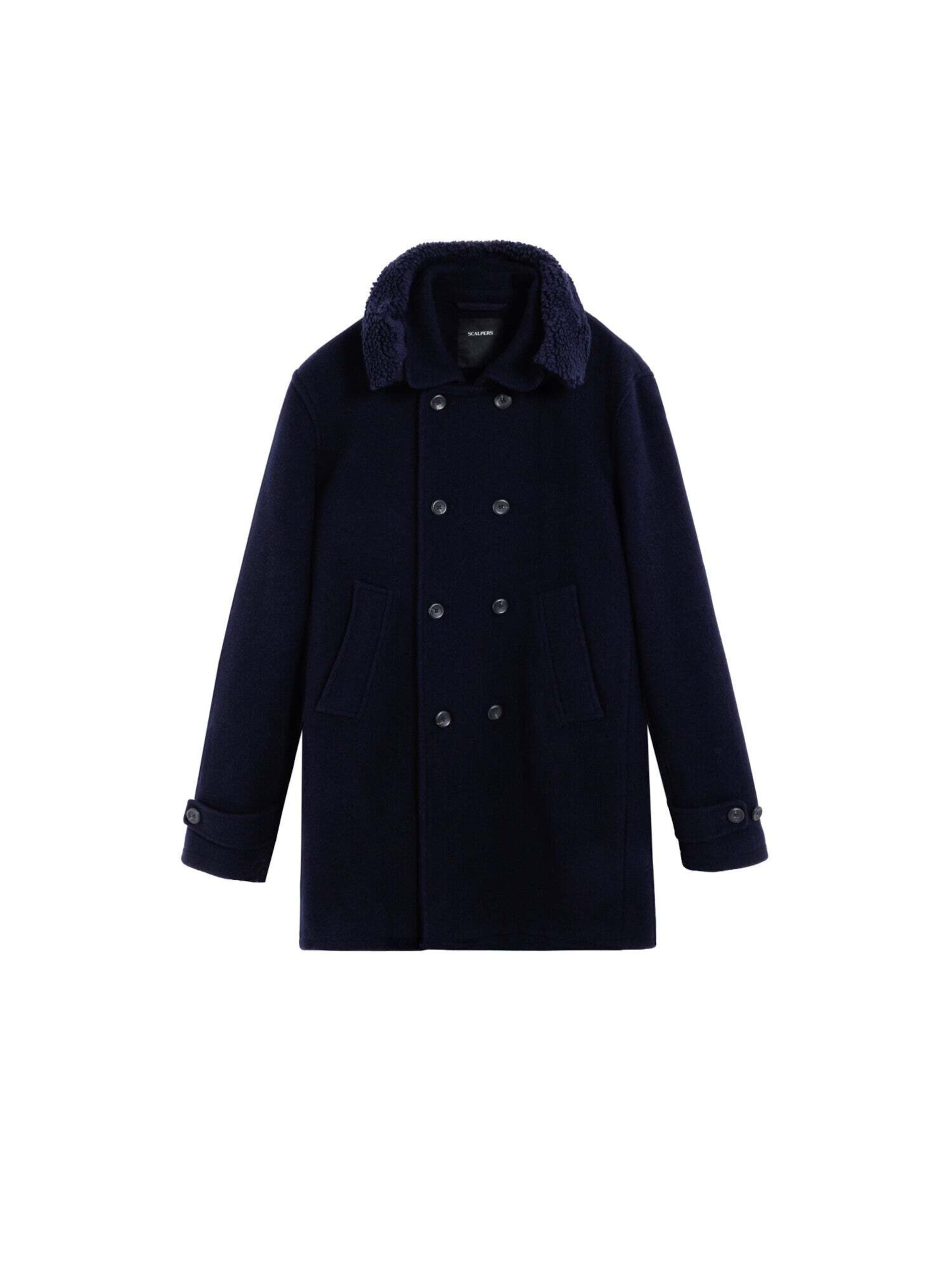 Scalpers Демисезонное пальто 'Dean' в Синий: спереди