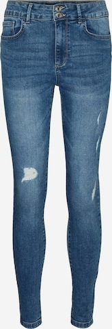 VERO MODA Skinny Jeans in Blauw: voorkant