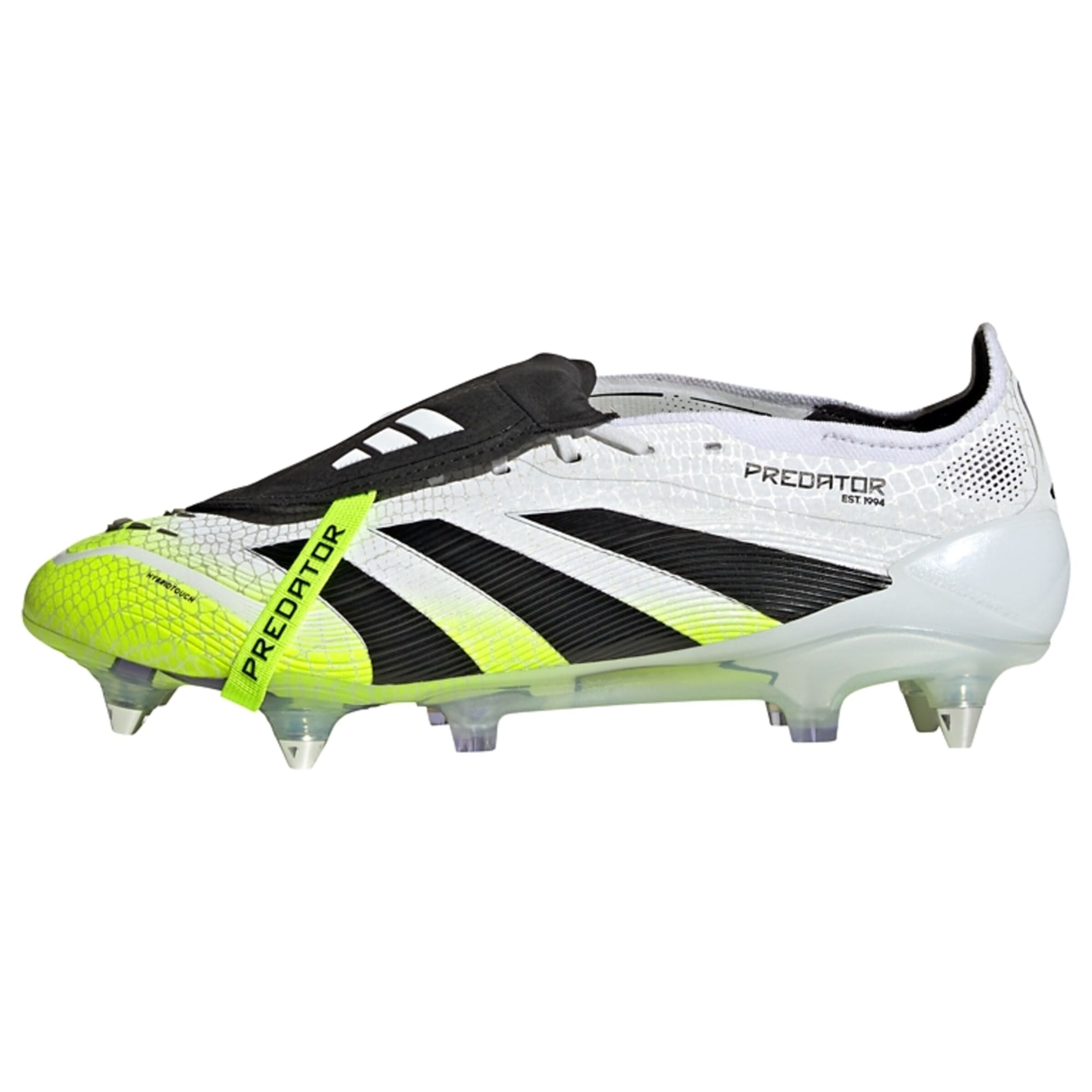 ADIDAS PERFORMANCE Soccer Cleats 'Predator Elite' in White: front