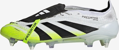 ADIDAS PERFORMANCE Chaussure de foot 'Predator Elite' en vert fluo / noir / blanc, Vue avec produit