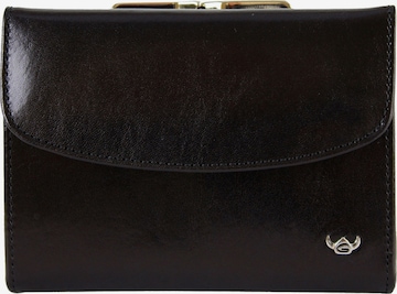 Portamonete 'Colorado' di GOLDEN HEAD in nero: frontale