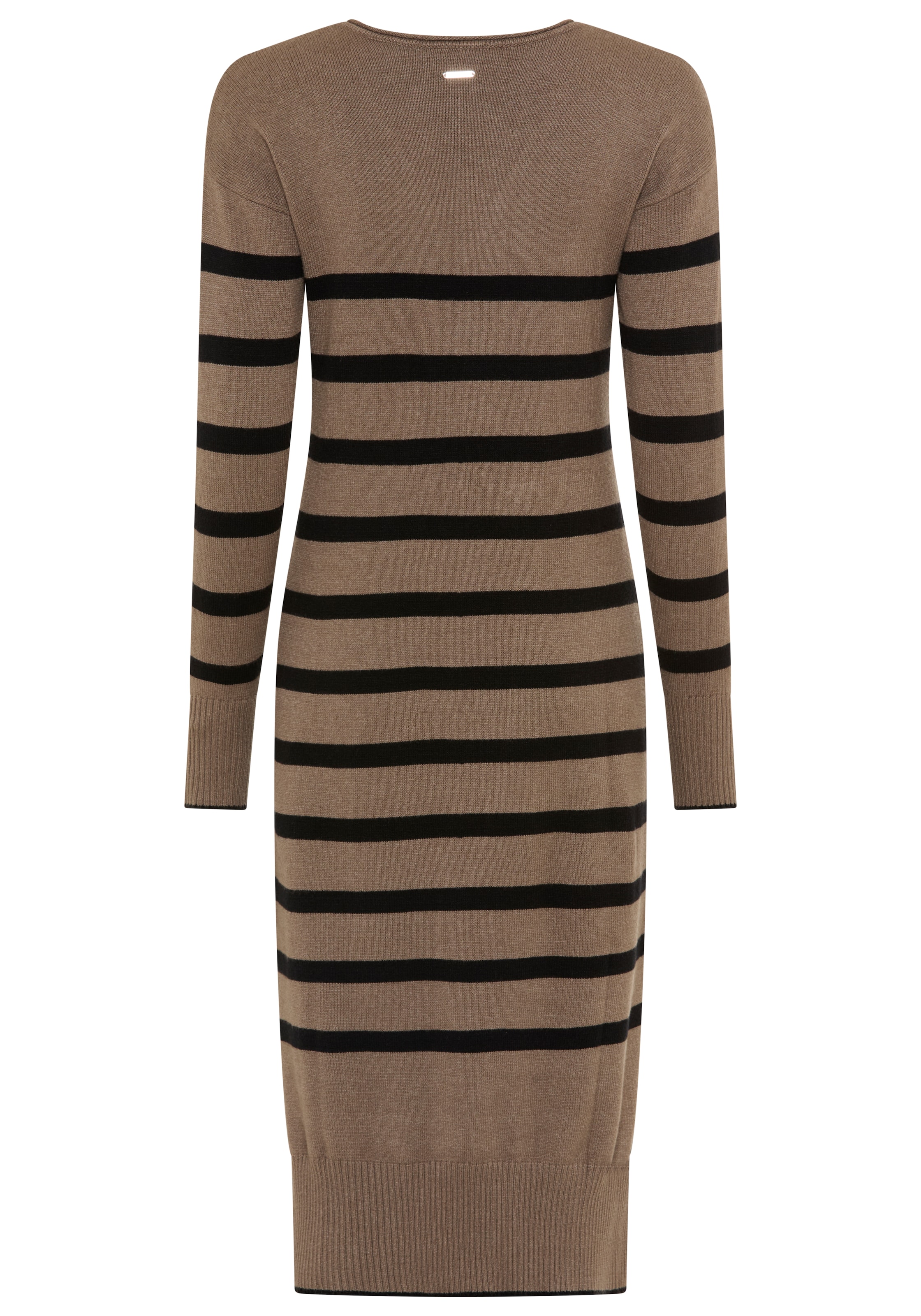 LAURA SCOTT Strickkleid in Braun