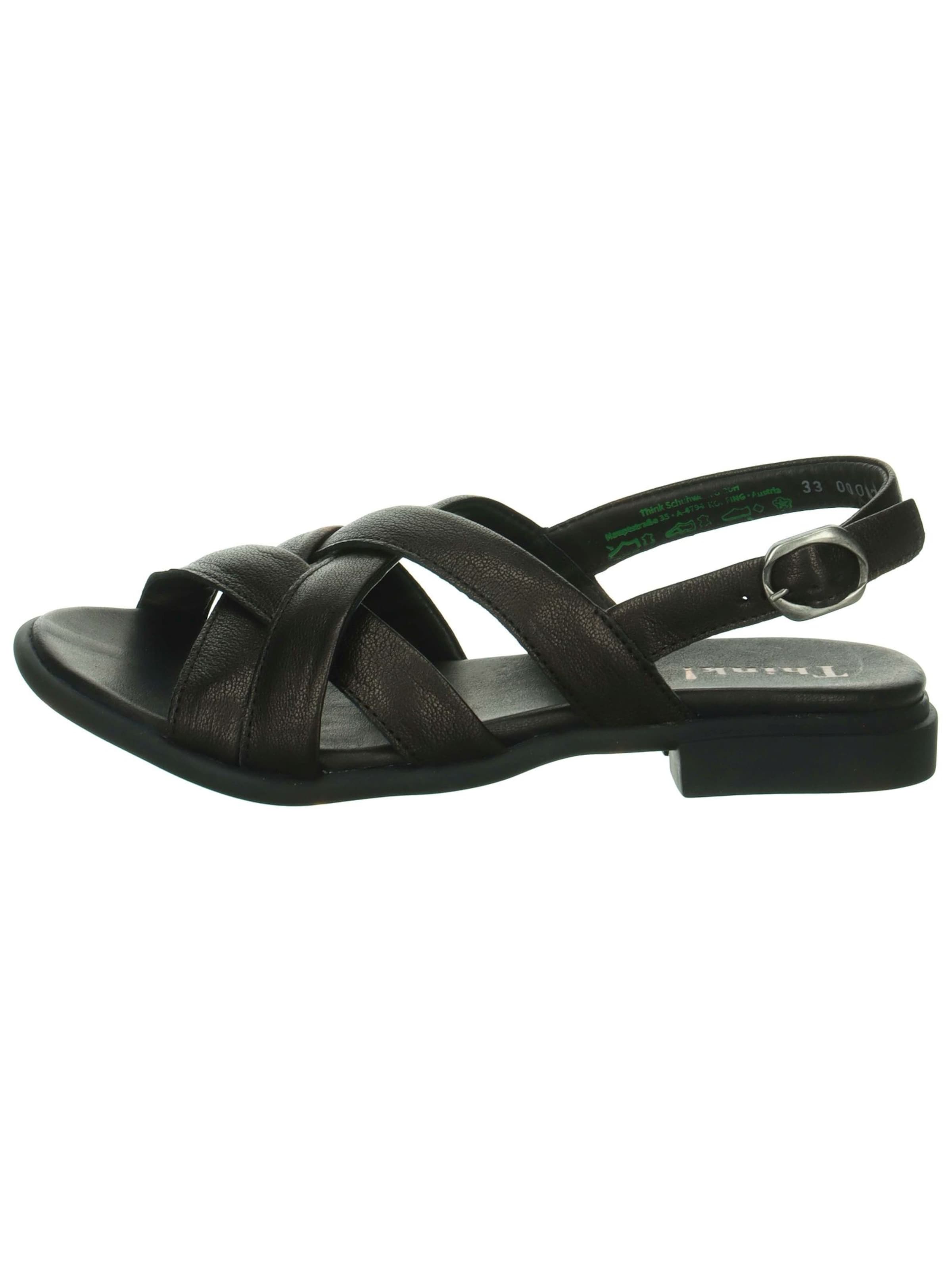 THINK! Strap Sandals 'Kamaa' in Black