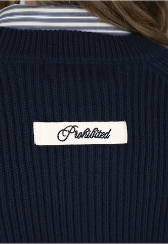 Prohibited Sweater in Blue