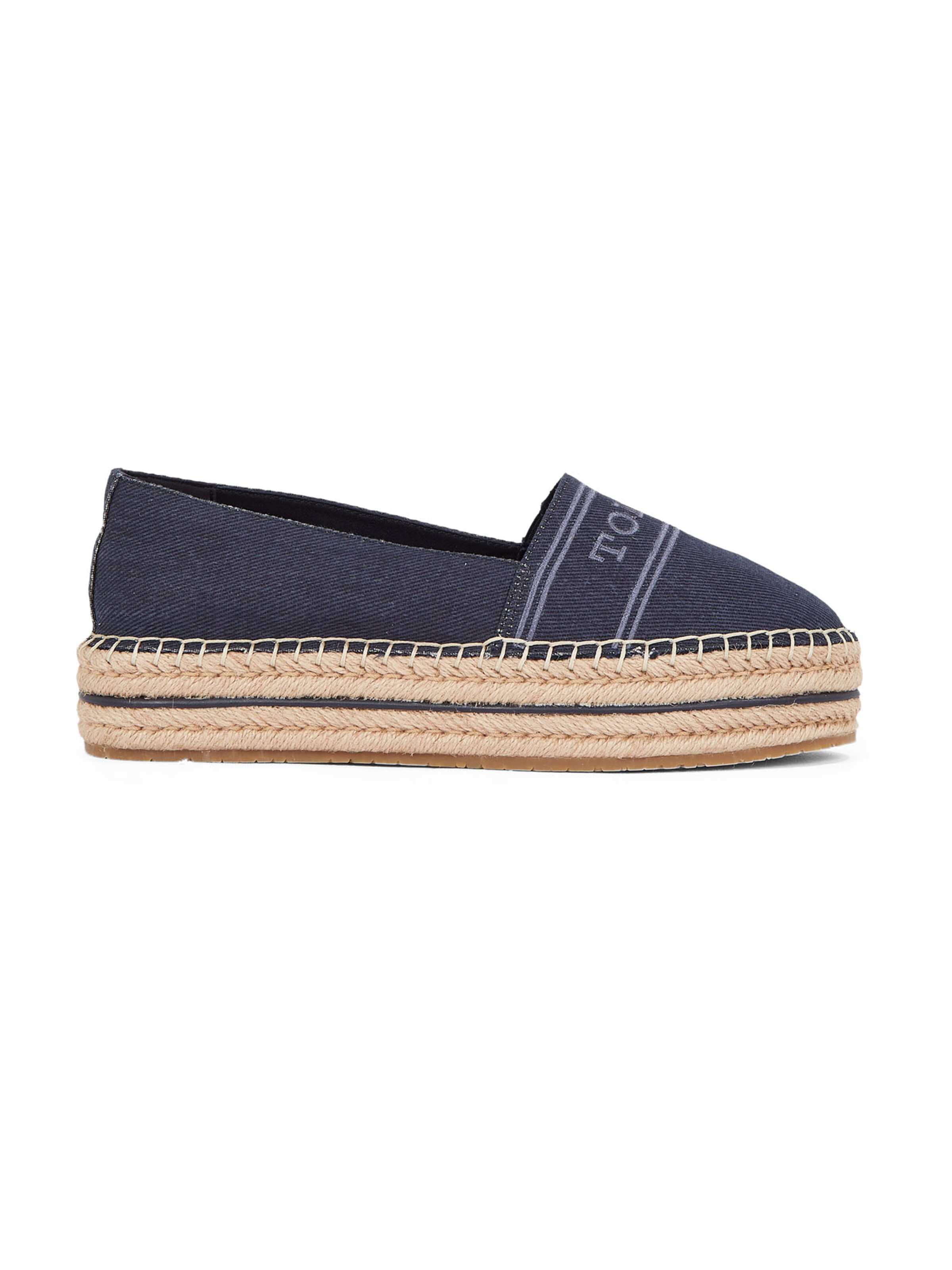TOMMY HILFIGER Espadrilky - Modrá