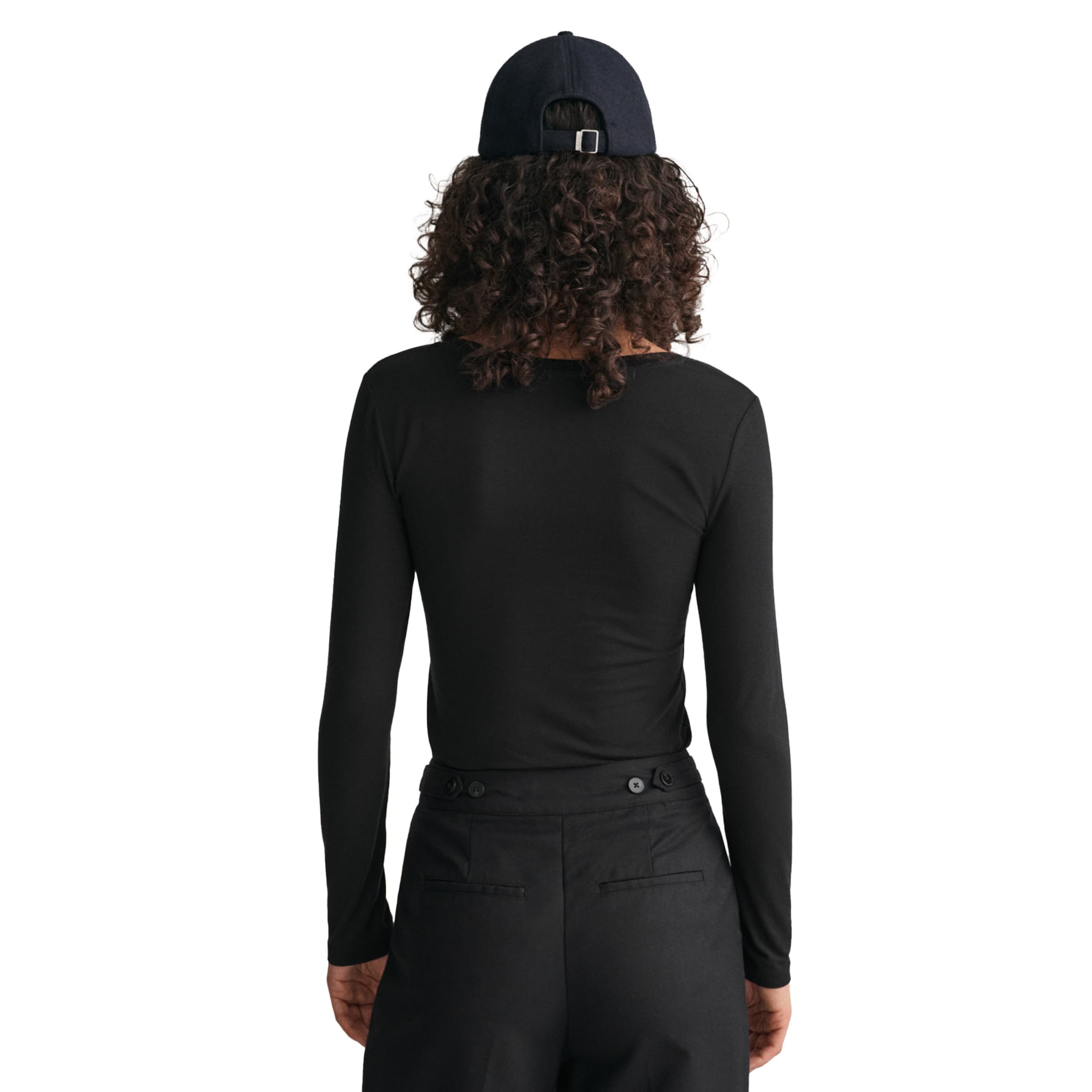 GANTMajica 'ELA' - crna boja