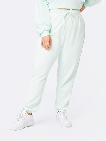 Effilé Pantalon River Island Plus en vert : devant