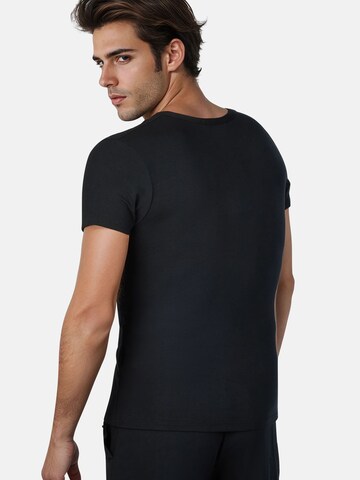 Myjama Shirt 'Hajo' in Zwart