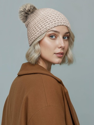 Neverless Mütze '1978' in Beige