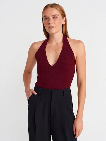 Dilvin Blouse 'Blusen' in Rood: voorkant