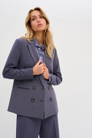 Blazer My Essential Wardrobe en violet : devant