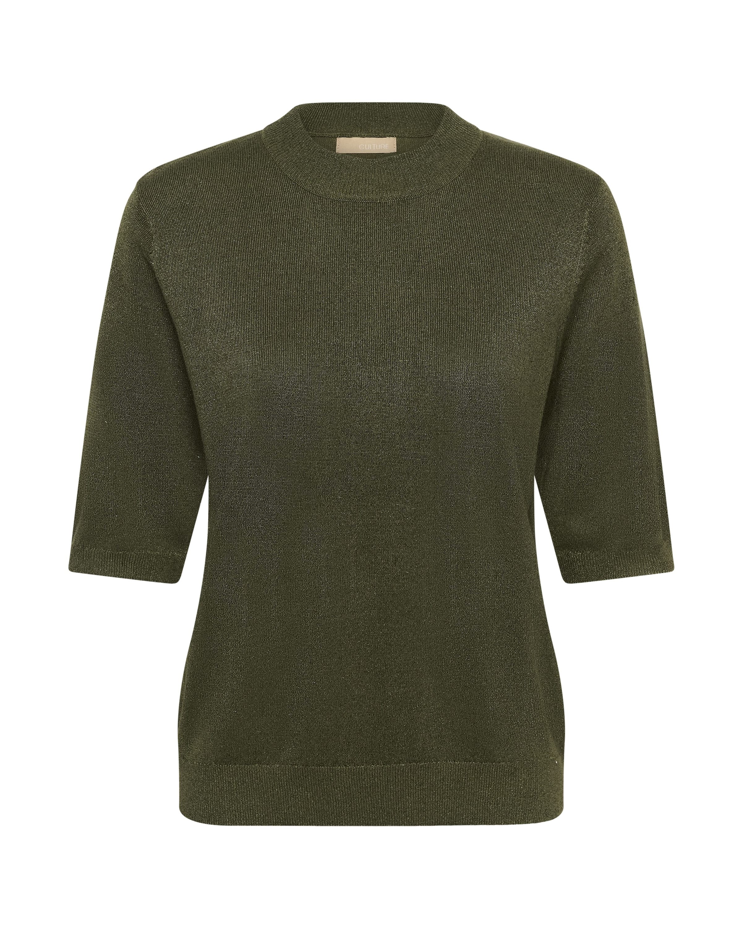CULTURE Sweater 'Fay' in Green: front