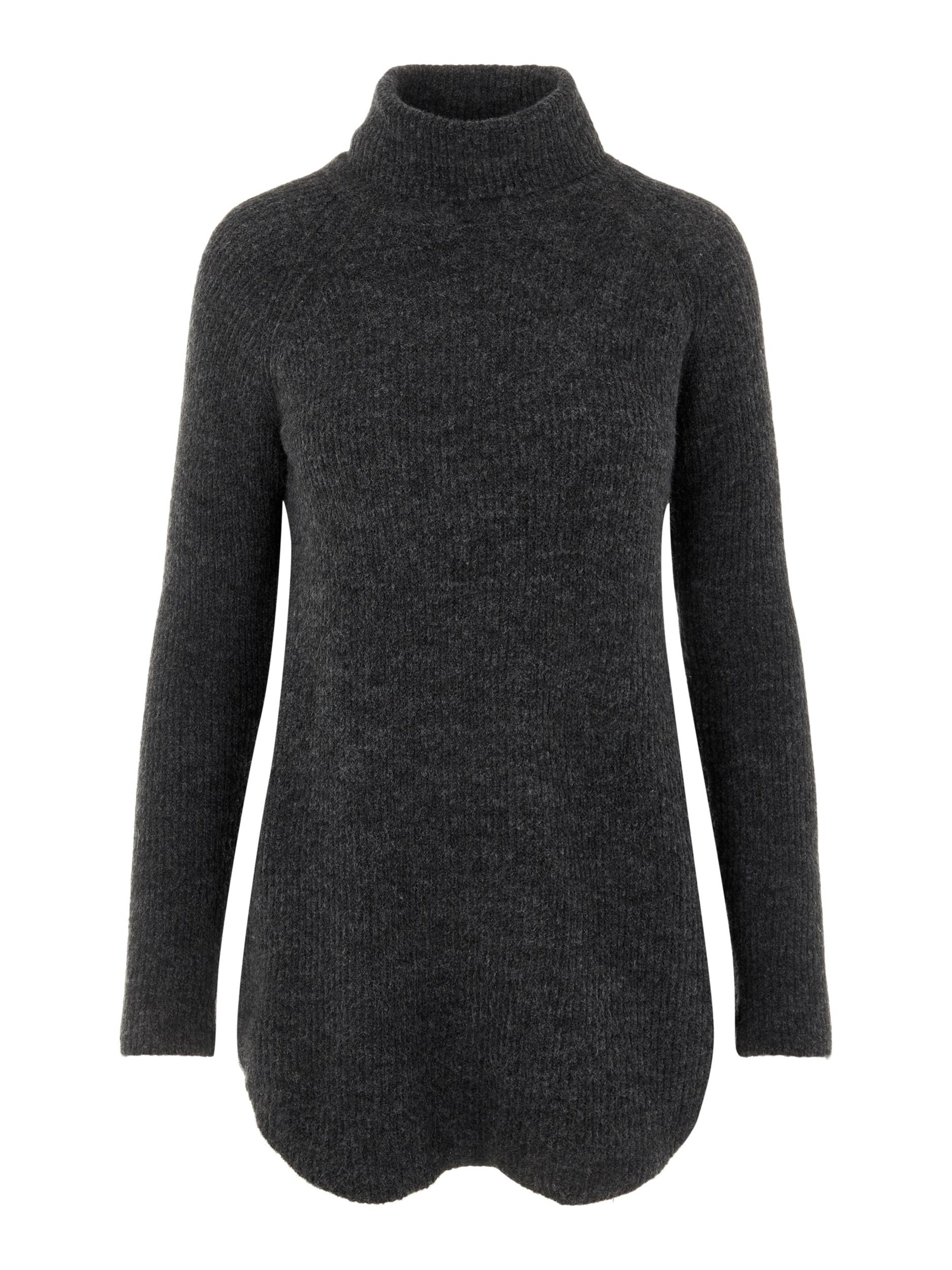 PIECES Pullover 'Ellen' in Grau