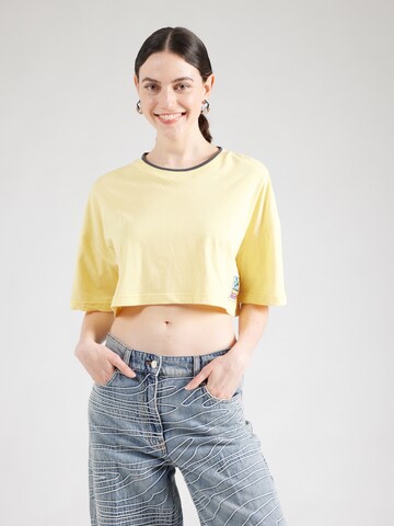 Maglietta di QUIKSILVER in giallo: frontale