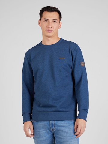 Ragwear Sweatshirt 'Indie' in Blue: front