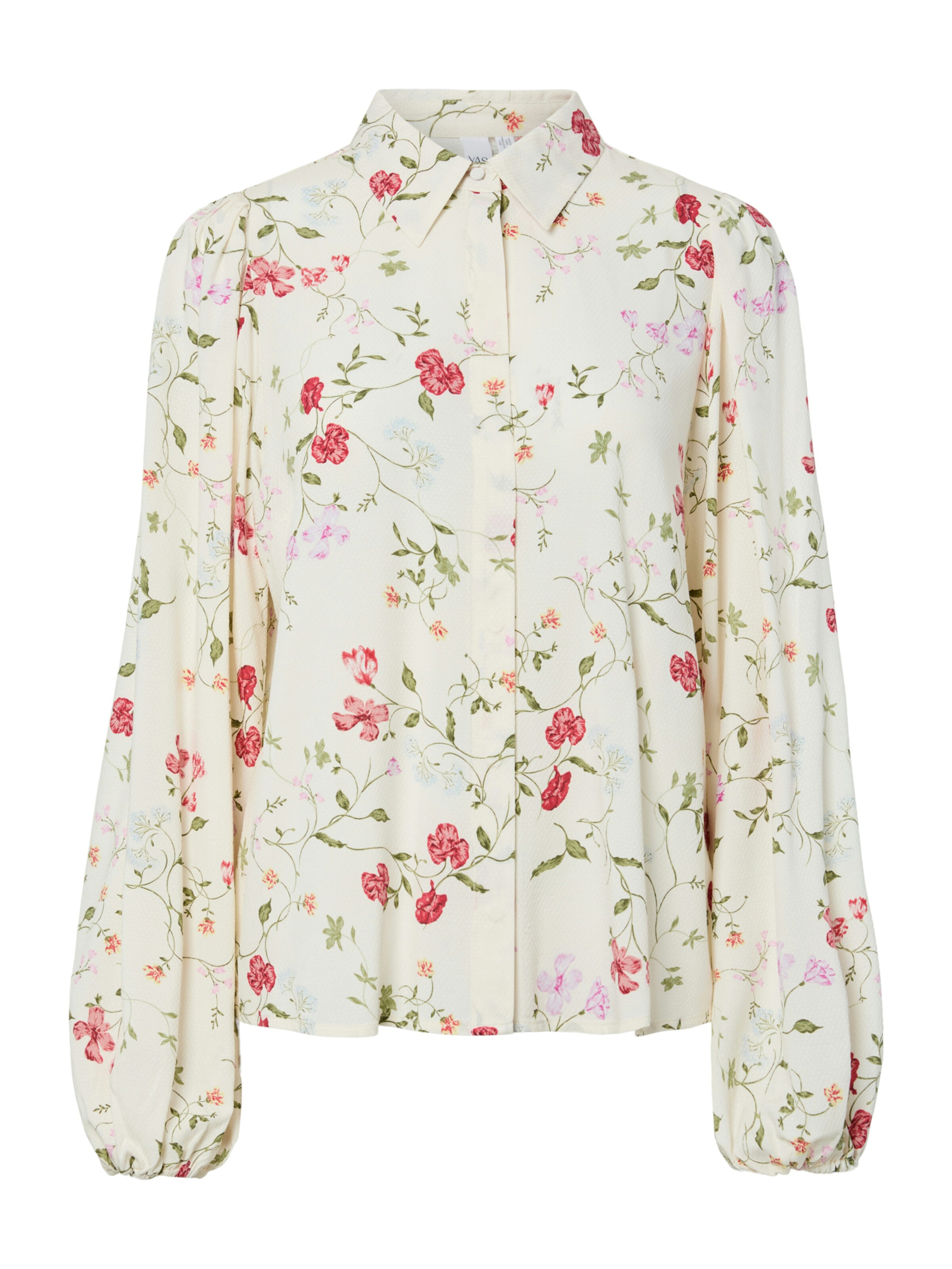 YAS Halenka 'YASASINA' – bílá: přední strana