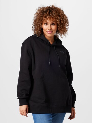 THE NORTH FACE Sweatshirt in Black: front