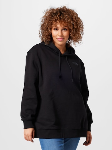 THE NORTH FACE Sweatshirt in Black: front