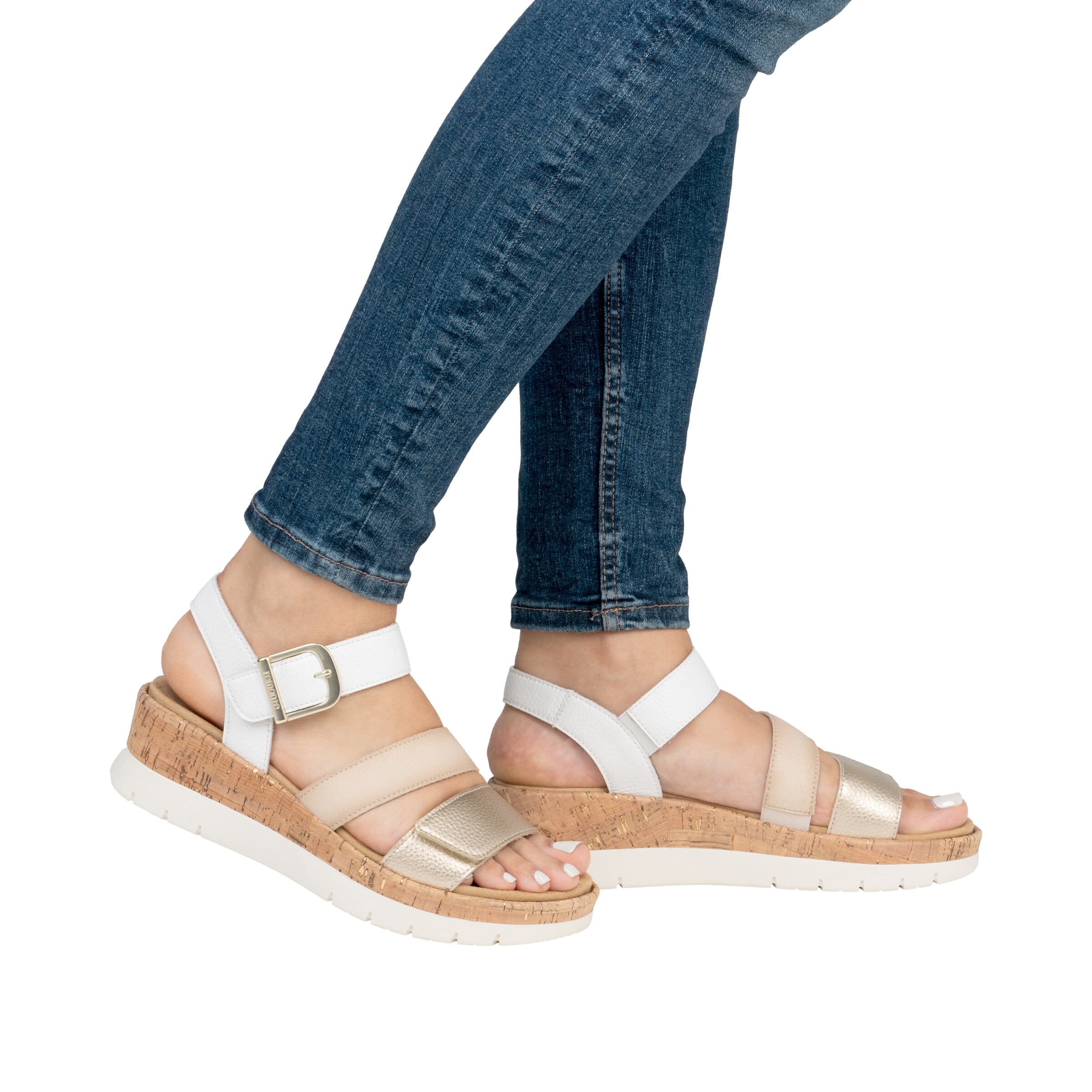 Sandales REMONTE en blanc