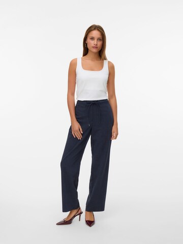 VERO MODA - regular Pantalón plisado 'MIHO' en azul