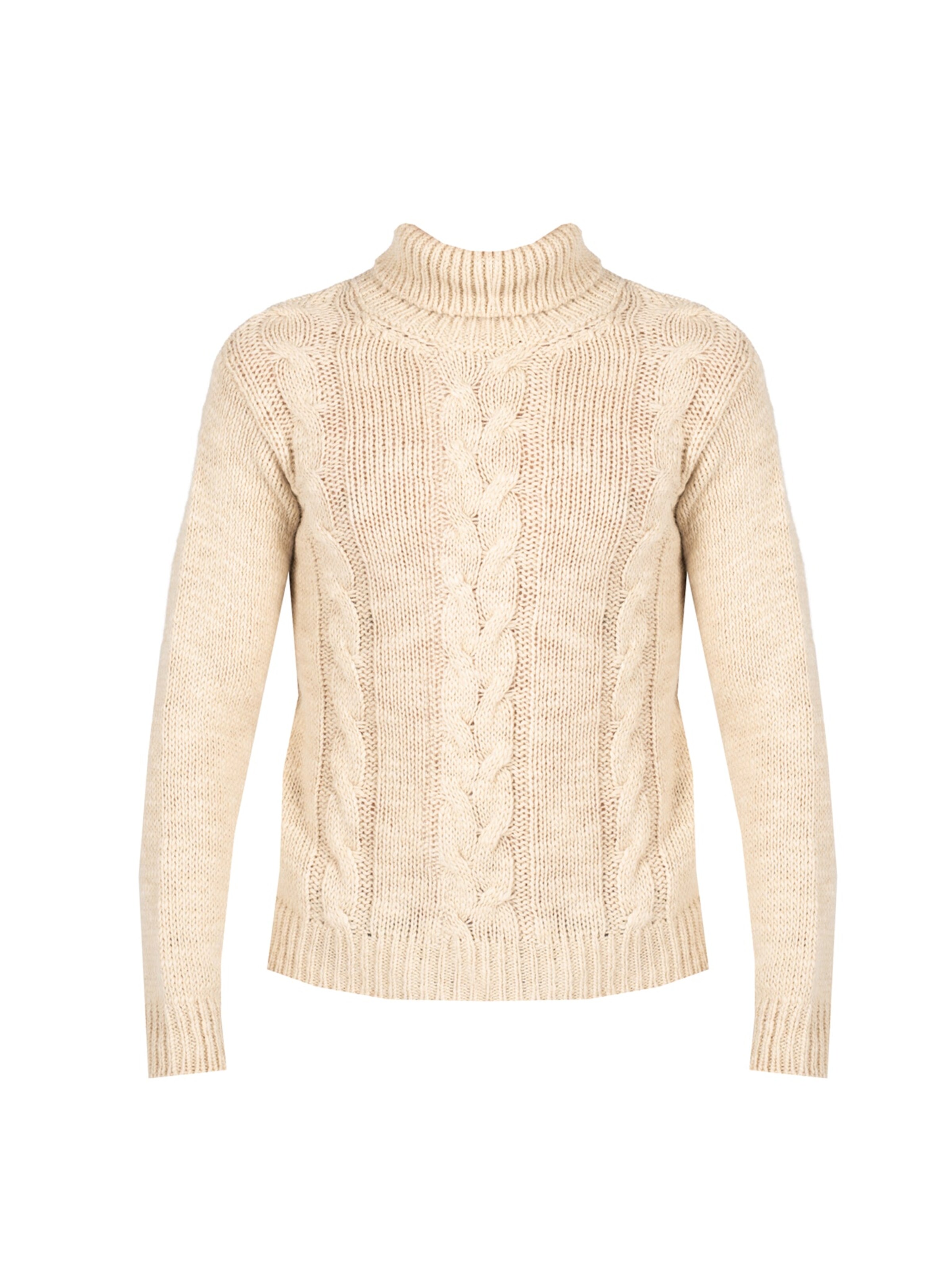 xagon man Sweter w kolorze beżowy: przód