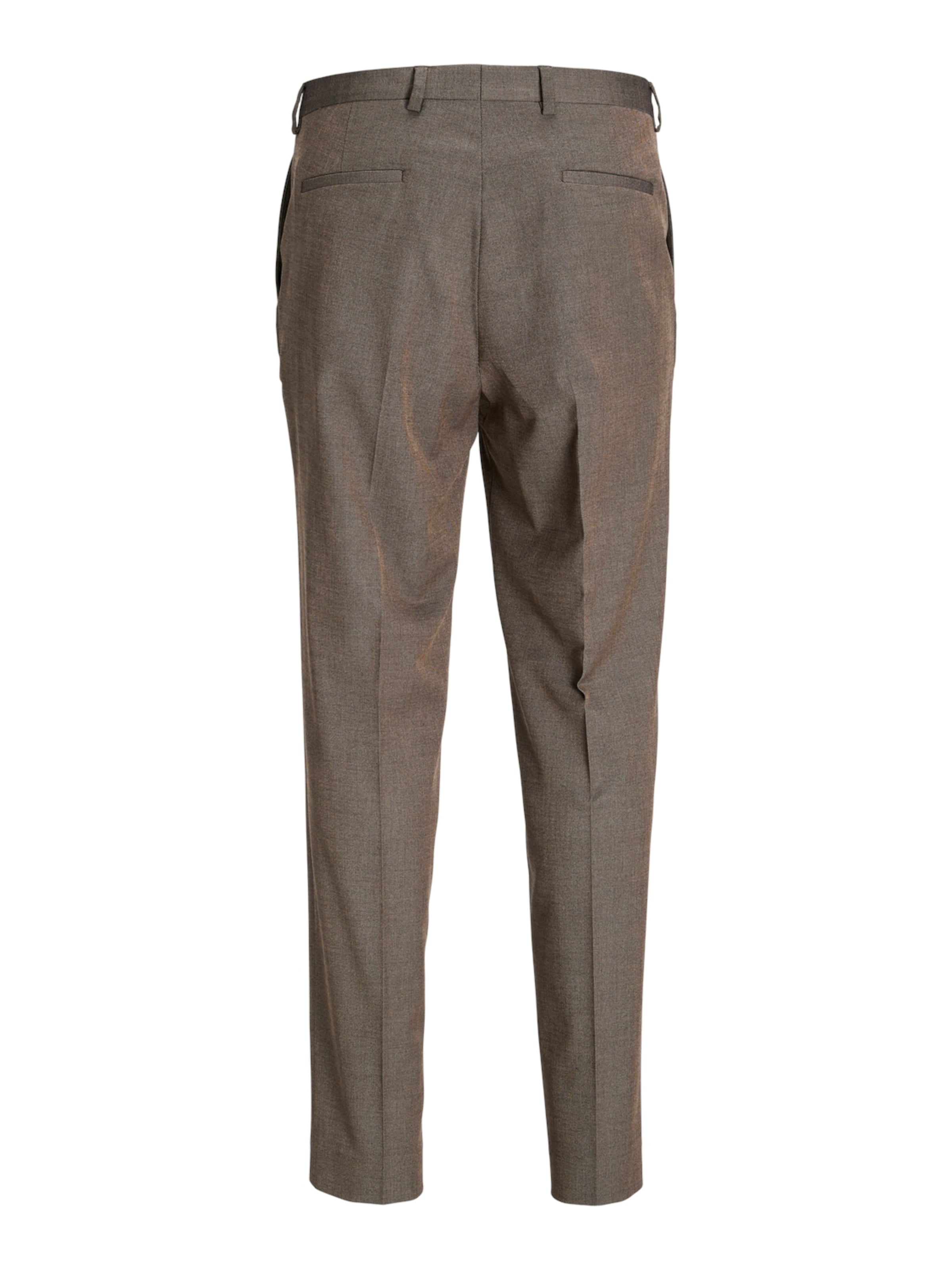 JACK & JONES Regularen Hlače z naborki 'JPRBushwick Mathew' | siva barva