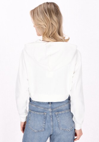 MYMO Sweatvest 'Back To School' in Wit