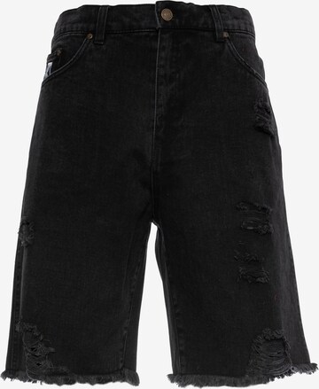 Loosefit Jeans di Karl Kani in nero: frontale