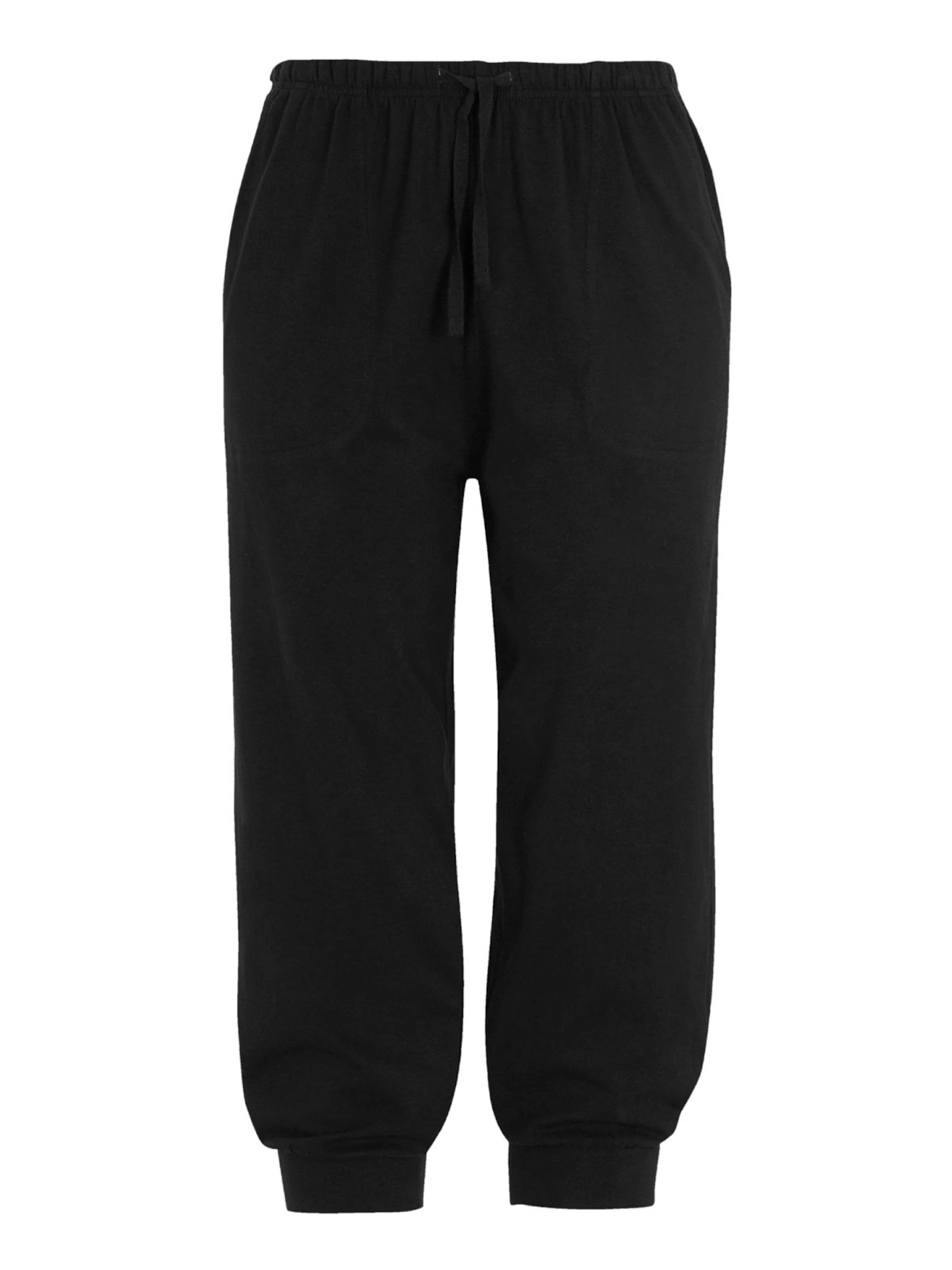 Cellbes of Sweden Tapered Trousers in Black: front