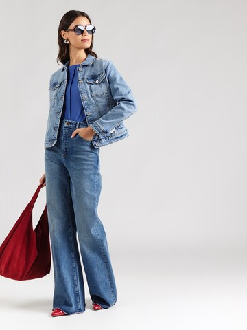 TOM TAILOR Prehodna jakna | modra barva