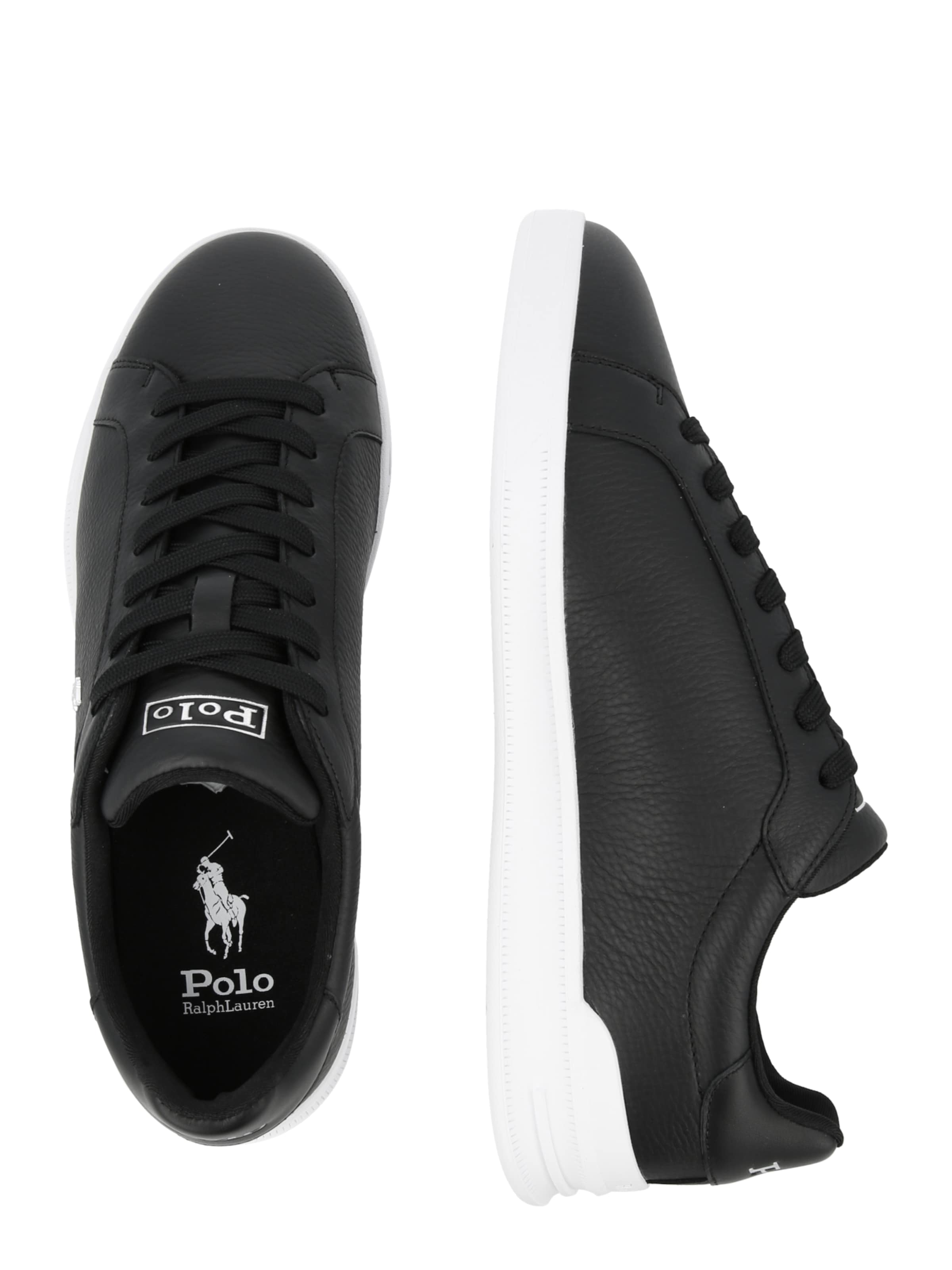 Polo Ralph Lauren Nizke superge 'HRT CRT II' | črna barva