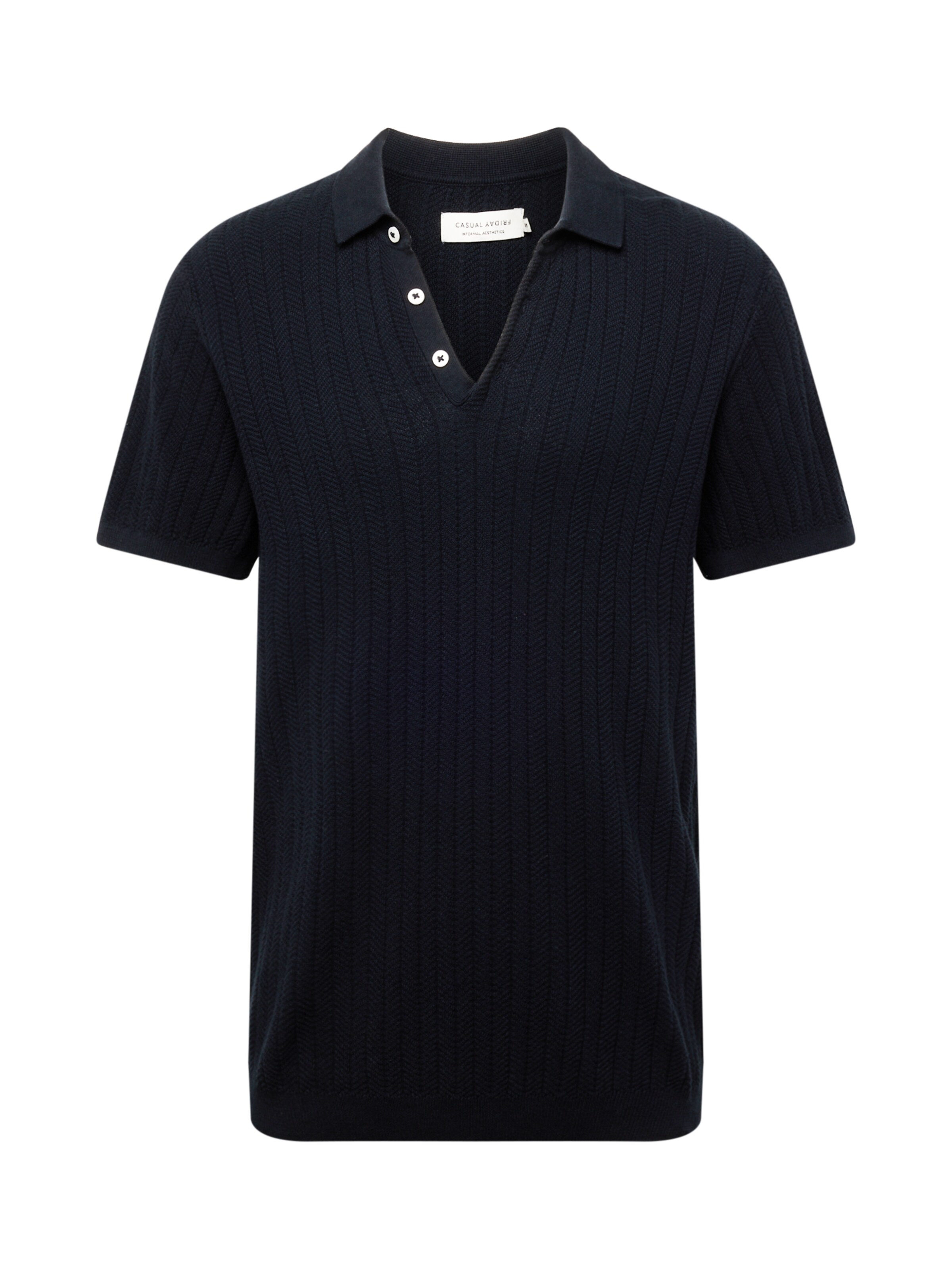 Pull-over 'Karl' Casual Friday en bleu : devant