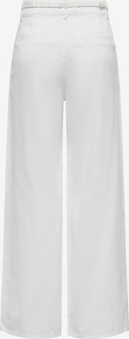 Wide leg Pantaloni 'Devorah' di ONLY in bianco