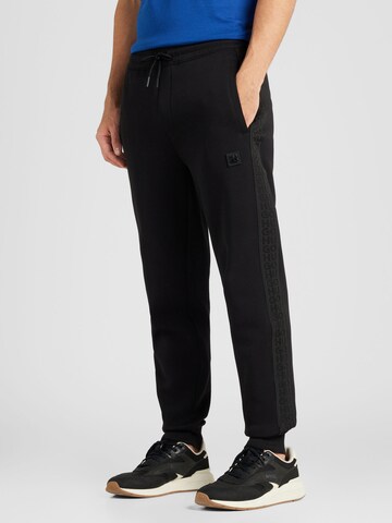 HUGO Tapered Pants 'Dembos' in Black: front