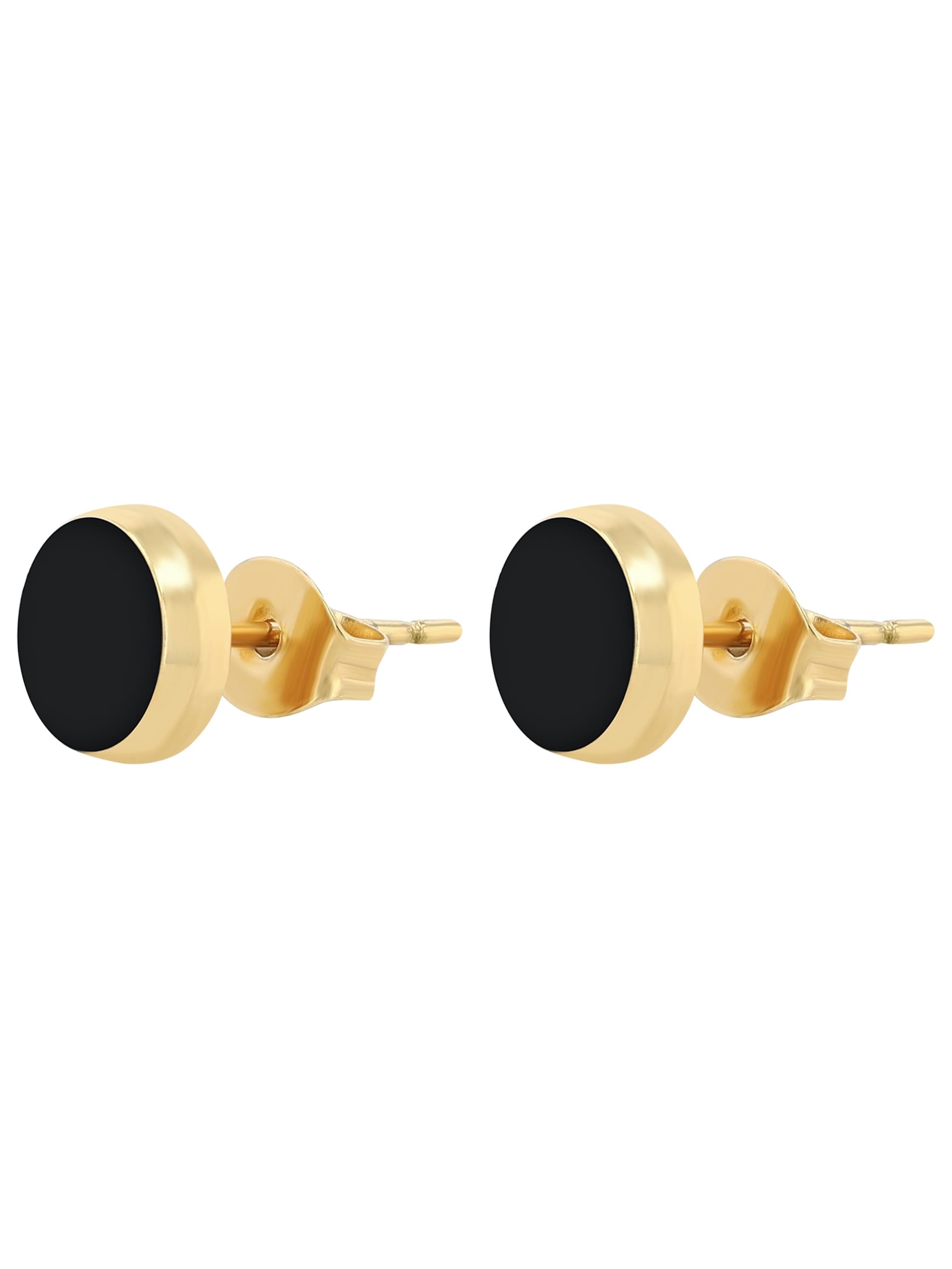 Akzent Earrings 'Jimmy, langlebig' in Gold: front