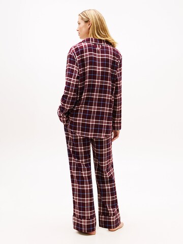Tommy Hilfiger Underwear Pyjama 'Essential' in Rot