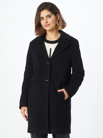 GIL BRET Ανοιξιάτικο και φθινοπωρινό παλτό σε μαύρο: μπροστά