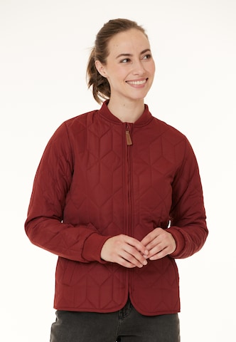 Weather Report Athletic Jacket 'Piper' in Red: front