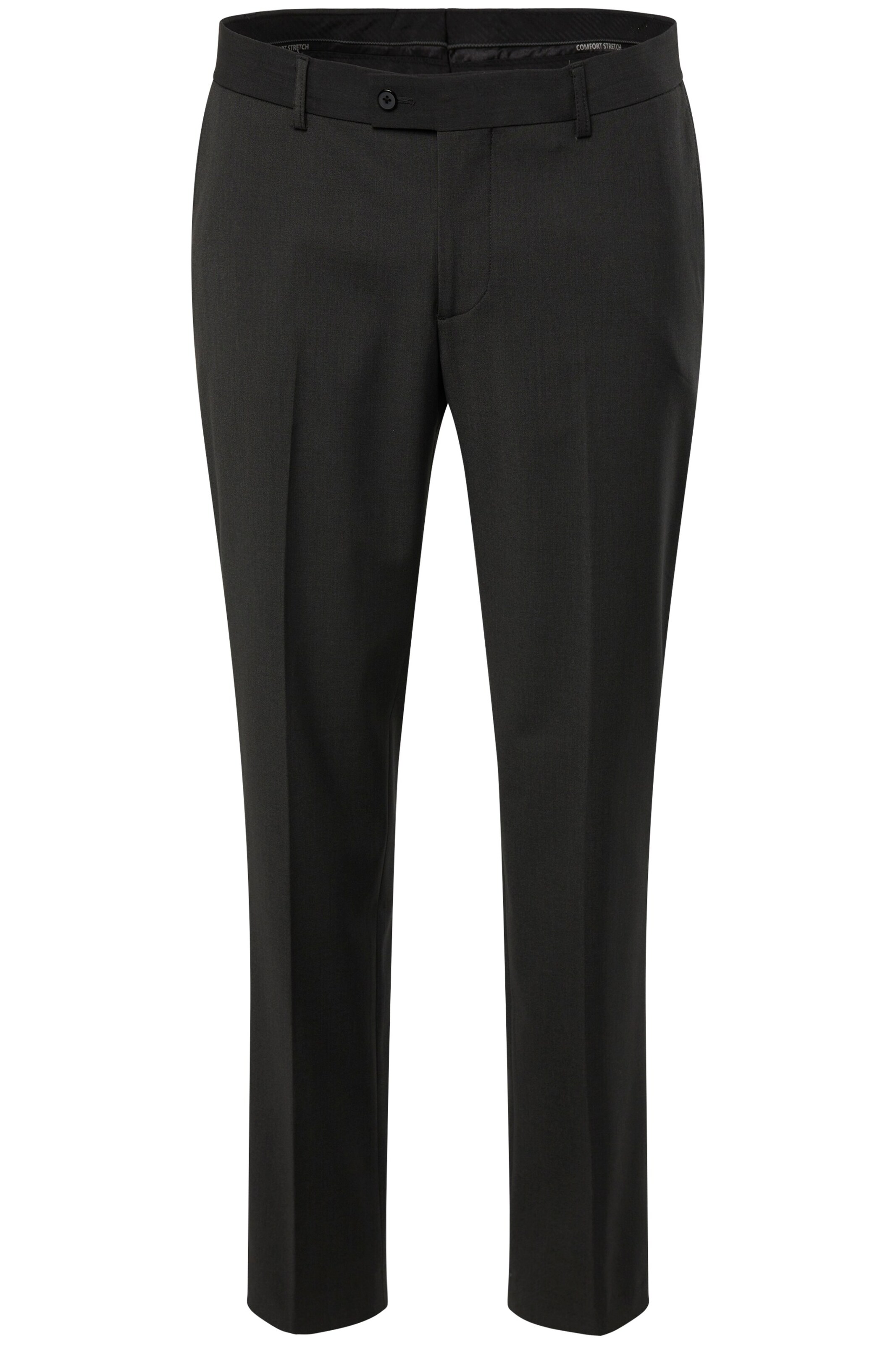 Men Plus Slimfit Hose 'Barcelona' in Grau: Vorderseite