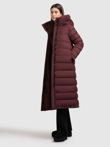 Manteau d’hiver 'DAWI' khujo en rouge