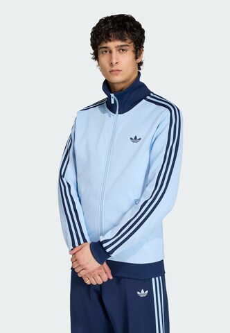 ADIDAS ORIGINALS Sweat jacket 'Classic' in Blue: front