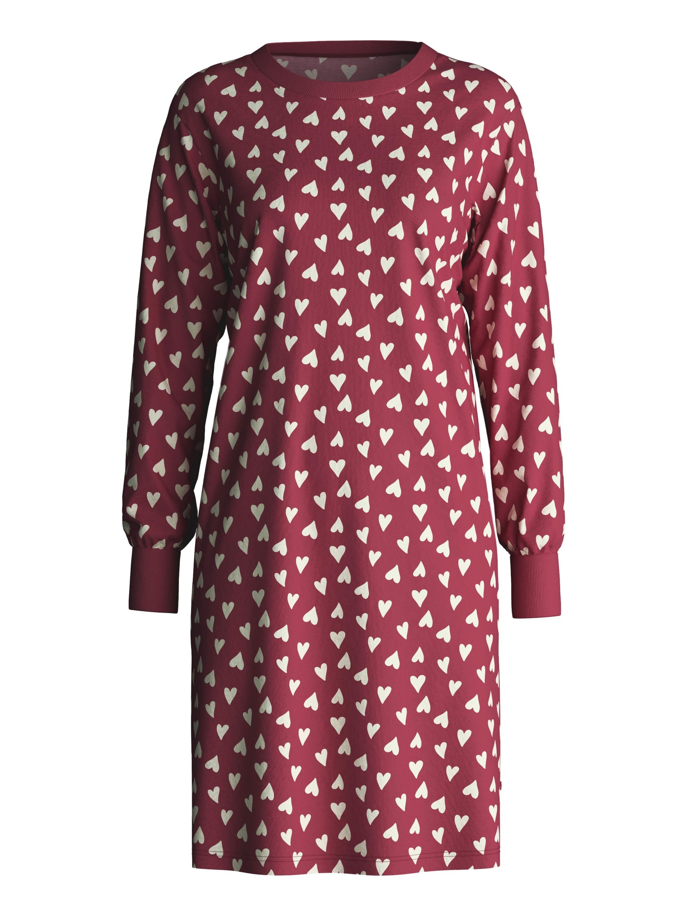 CALIDA Nightgown 'Cotton Special' in Red: front
