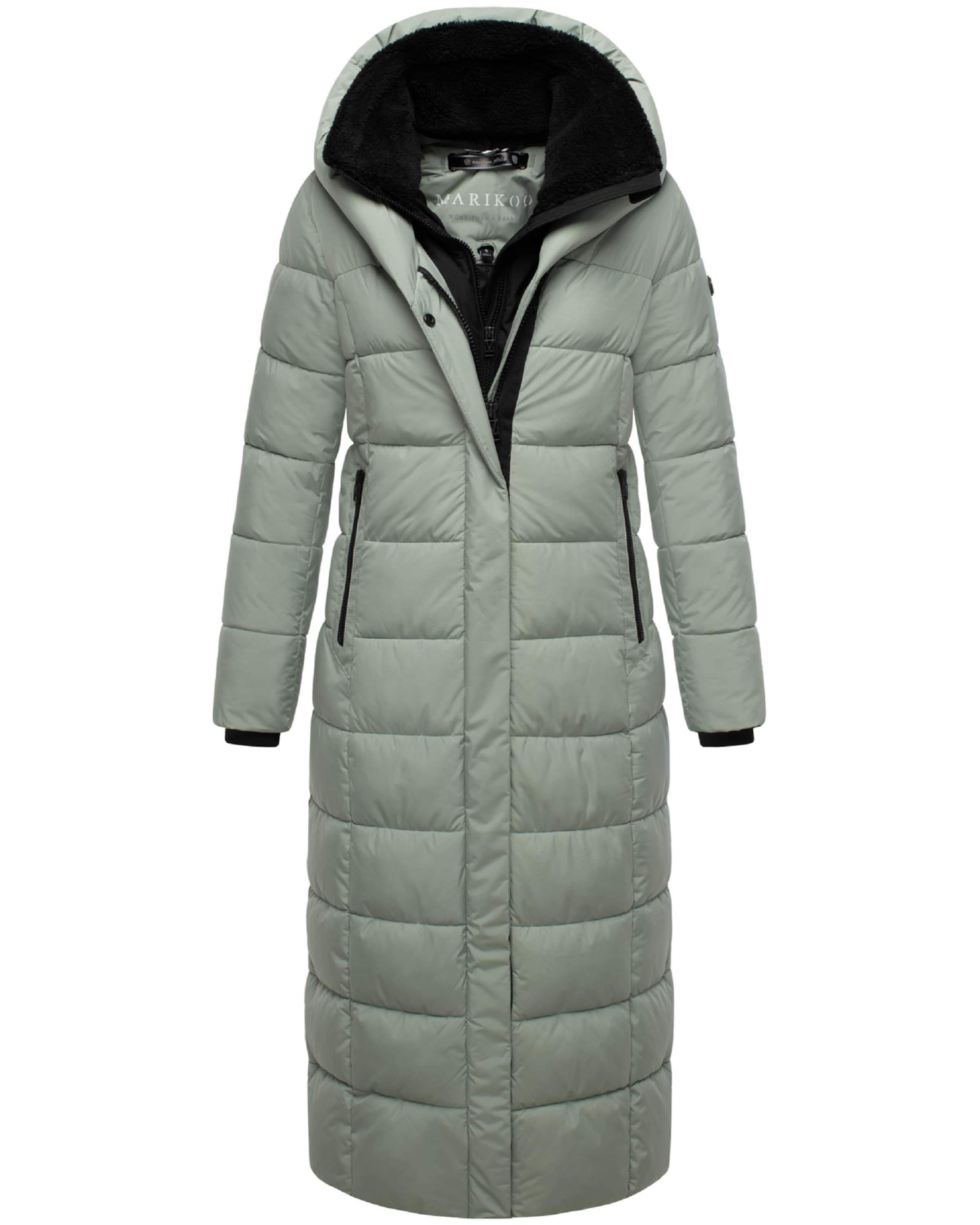 MARIKOO Winter Coat 'Pakoraa 16' in Green